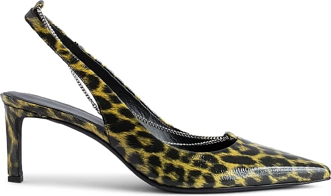 Zadig & Voltaire Women's First Night Pointed Toe Slingback High Heel Pumps