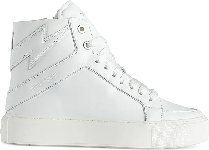 Zadig & Voltaire Women's High Flash High Top Platform Sneakers