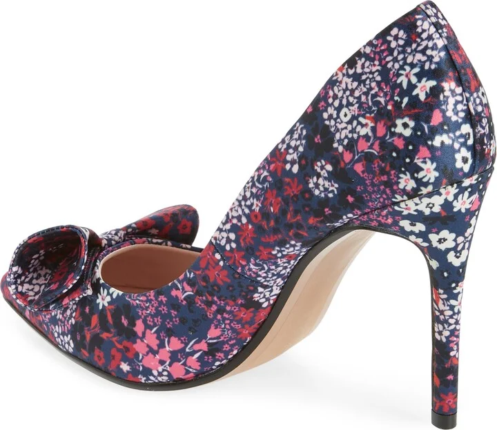 Zafiina Ditsy Floral Pointed Toe Pump - Image 2