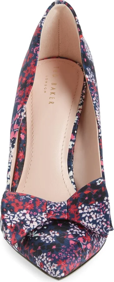 Zafiina Ditsy Floral Pointed Toe Pump - Image 4