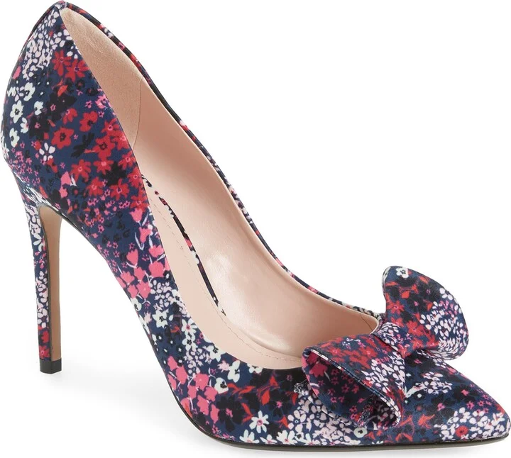 Zafiina Ditsy Floral Pointed Toe Pump
