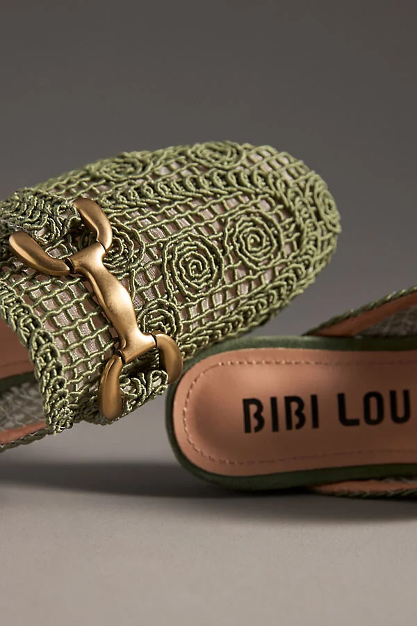 Zagreb Crochet Slip-On Loafer Mules - Image 3