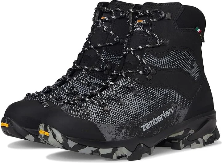 Zamberlan Adak 6 GTX Rr Men's Hiking Boots Shark Camo : EU 47 (US Men's 12) D - Medium, Synthetic