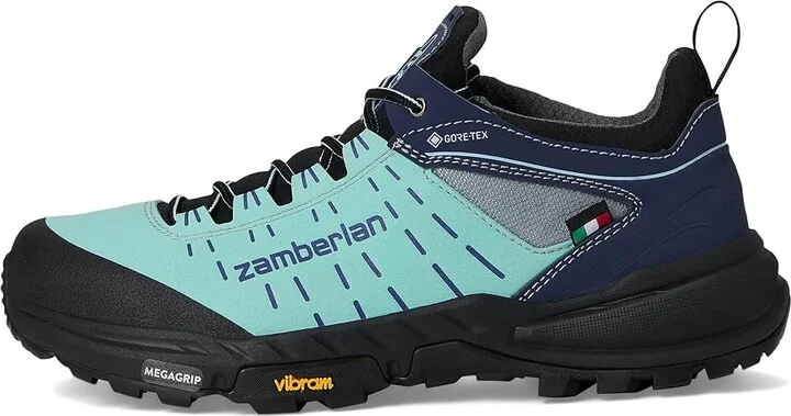 Zamberlan Circe Low GTX WNS Women's Climbing Shoes Light Blue/Navy : EU 40.5 (US Women's 8.5) B - Medium, Suede - Image 6