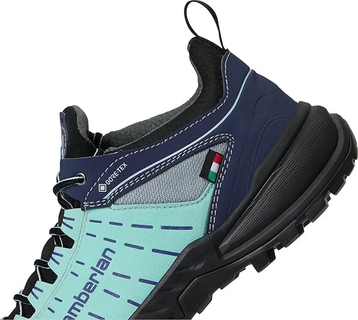 Zamberlan Circe Low GTX WNS Women's Climbing Shoes Light Blue/Navy : EU 40.5 (US Women's 8.5) B - Medium, Suede - Image 7