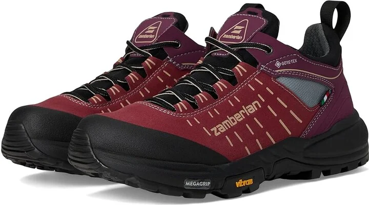 Zamberlan Circe Low GTX WNS Women's Climbing Shoes Wine : EU 40 (US Women's 8) B - Medium, Suede