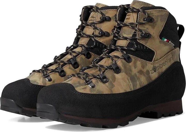 Zamberlan Cormons GTX Men's Hiking Boots Camo : EU 45 (US Men's 10.5) E - Wide, Leather/Suede
