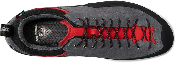 Zamberlan EL Cap RR Men's Climbing Shoes Grey/Red : EU 44.5 (US Men's 10) D - Medium, Suede - Image 2
