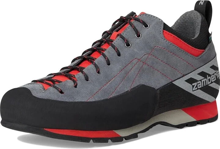 Zamberlan EL Cap RR Men's Climbing Shoes Grey/Red : EU 44.5 (US Men's 10) D - Medium, Suede - Image 5