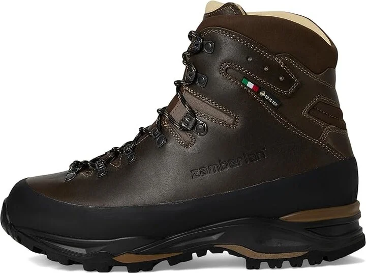 Zamberlan Guide Max GTX RR Men's Climbing Shoes Dark Brown : EU 42 (US Men's 8) D - Medium, Leather - Image 6