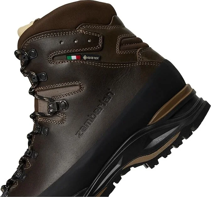 Zamberlan Guide Max GTX RR Men's Climbing Shoes Dark Brown : EU 42 (US Men's 8) D - Medium, Leather - Image 7