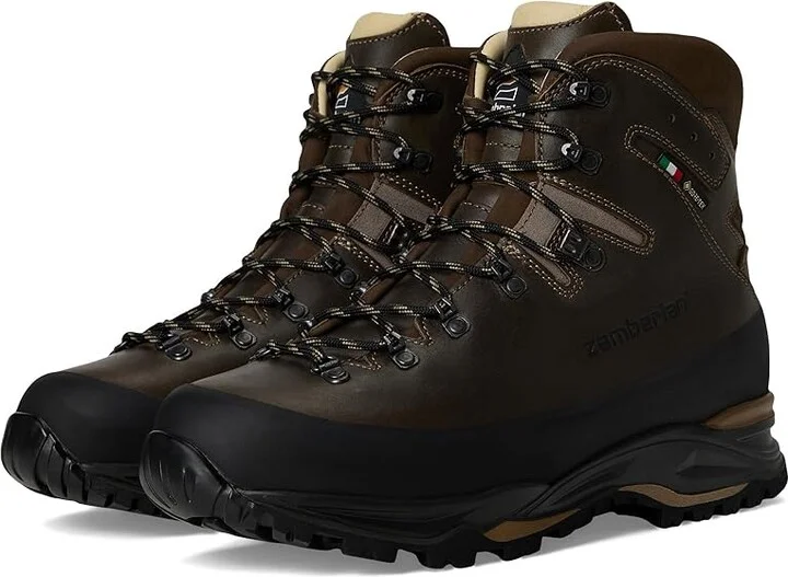 Zamberlan Guide Max GTX RR Men's Climbing Shoes Dark Brown : EU 42 (US Men's 8) D - Medium, Leather