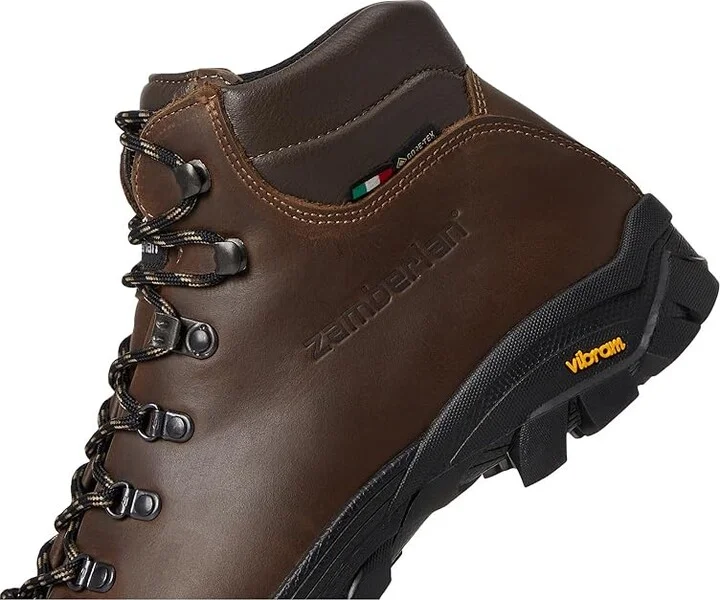 Zamberlan New Trail Lite GTX Men's Hiking Boots Waxed Chestnut : EU 47 (US Men's 12) D - Medium, Leather - Image 7