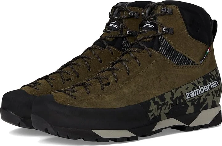 Zamberlan Salathe' Trek GTX RR Men's Climbing Shoes Olive : EU 42 (US Men's 8) D - Medium, Leather/Suede