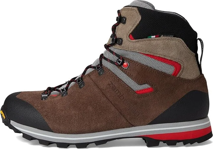 Zamberlan Thunder GTX Men's Climbing Shoes Brown/Sand : EU 42 (US Men's 8) D - Medium, Suede - Image 6
