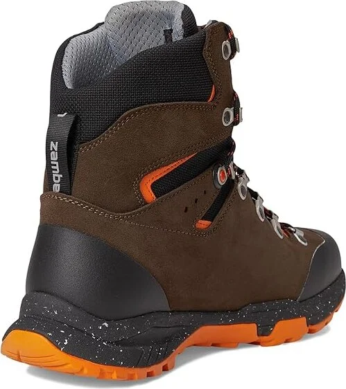 Zamberlan Thunder Pro GTX Men's Climbing Shoes Dark Brown/Orange : EU 45 (US Men's 10.5) D - Medium, Leather - Image 4