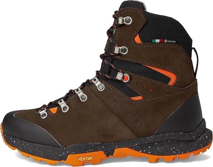 Zamberlan Thunder Pro GTX Men's Climbing Shoes Dark Brown/Orange : EU 45 (US Men's 10.5) D - Medium, Leather - Image 6