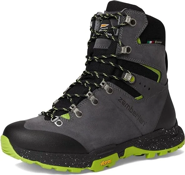 Zamberlan Thunder Pro GTX Men's Climbing Shoes Dark Grey/Lime : EU 45 (US Men's 10.5) D - Medium, Leather - Image 5