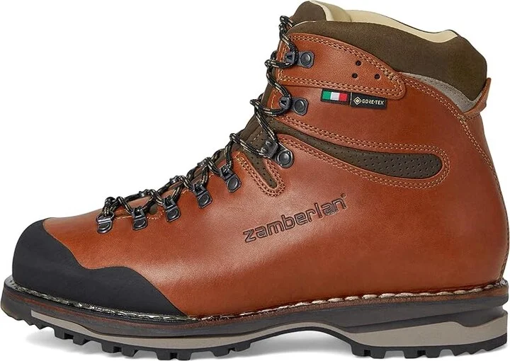 Zamberlan Tofane GTX RR NW Men's Climbing Shoes Waxed Brick : EU 42 (US Men's 8) D - Medium, Leather/Rubber - Image 6