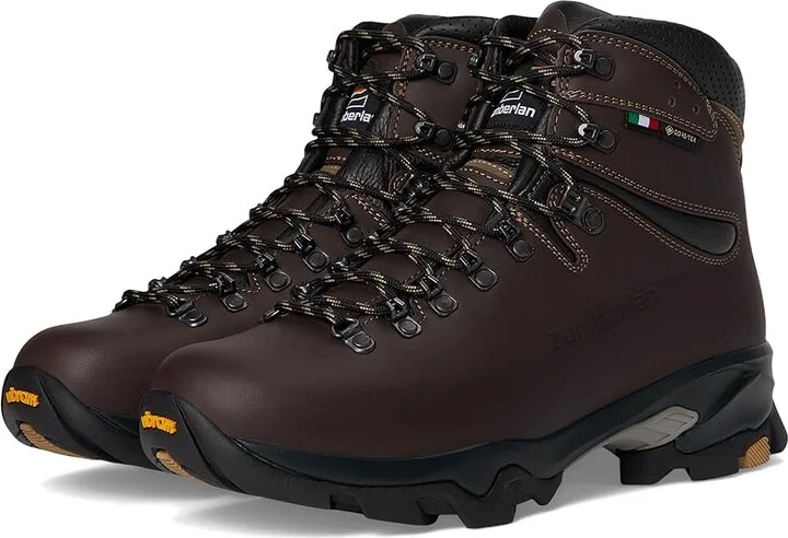Zamberlan Vioz GTX Men's Hiking Boots Dark Brown : EU 47 (US Men's 12) D - Medium, Leather
