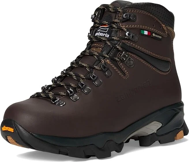 Zamberlan Vioz GTX WNS Women's Climbing Shoes Dark Brown : EU 38 (US Women's 6.5) B - Medium, Leather - Image 5