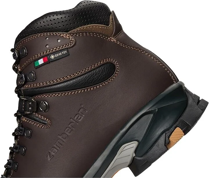 Zamberlan Vioz GTX WNS Women's Climbing Shoes Dark Brown : EU 38 (US Women's 6.5) B - Medium, Leather - Image 7