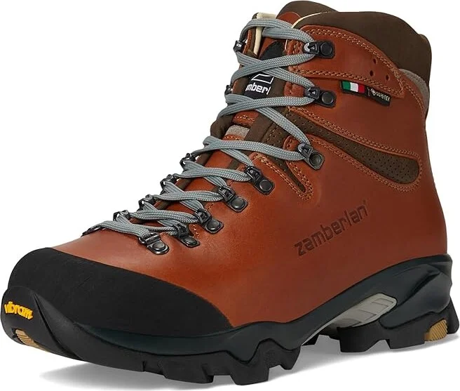 Zamberlan Vioz Lux GTX RR Men's Boots Brick : EU 48 (US Men's 13) D - Medium, Leather - Image 5