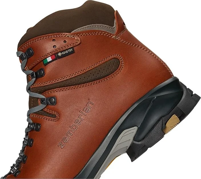 Zamberlan Vioz Lux GTX RR Men's Boots Brick : EU 48 (US Men's 13) D - Medium, Leather - Image 7