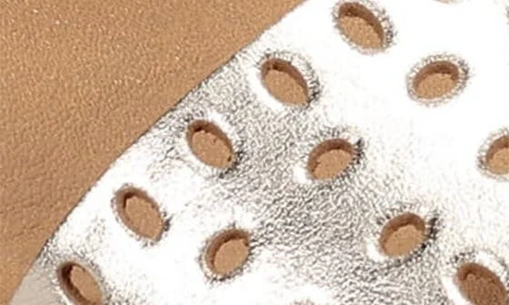 Zammy Perforated Wedge Sandal - Image 6