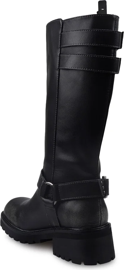 Zamora Knee High Moto Boot - Image 8