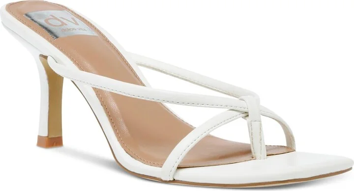 Zanna Womens Faux Leather Slip On Slide Sandals