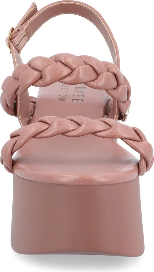 Zannah Braided Tru Comfort Platform Sandal - Image 3