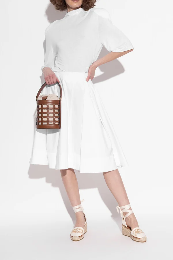 "Zanta" Wedge Shoes, , - White - Image 2