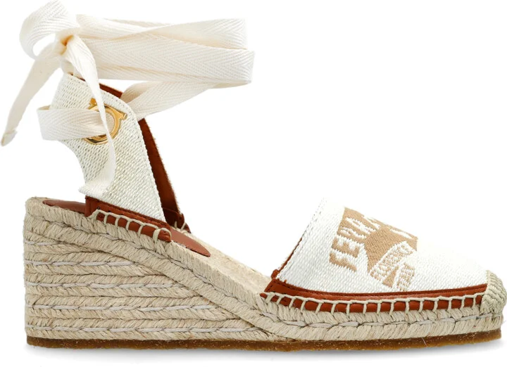 "Zanta" Wedge Shoes, , - White