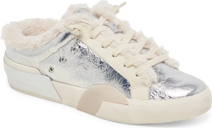 SILVER DISTRESSED LEATHER