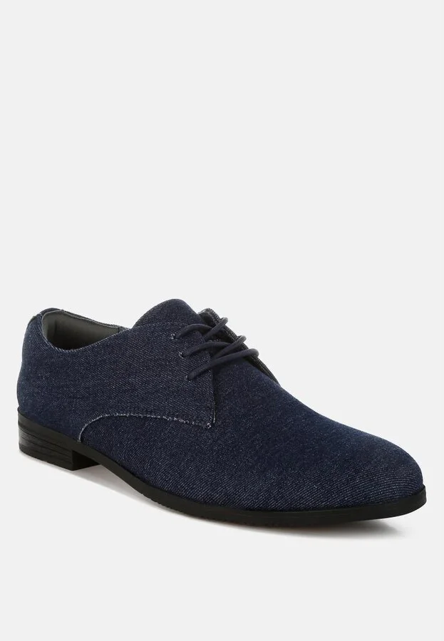 Zapier Denim Oxford Shoes - Image 2