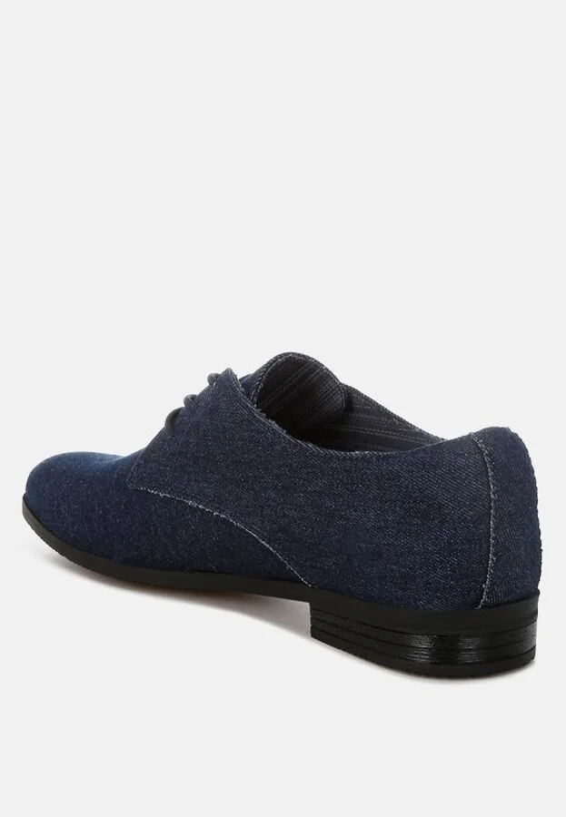 Zapier Denim Oxford Shoes - Image 3