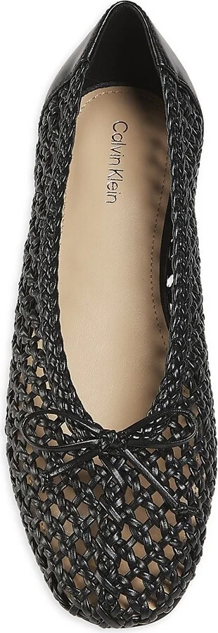 Zatoria Open Knit Ballet Flats - Image 5