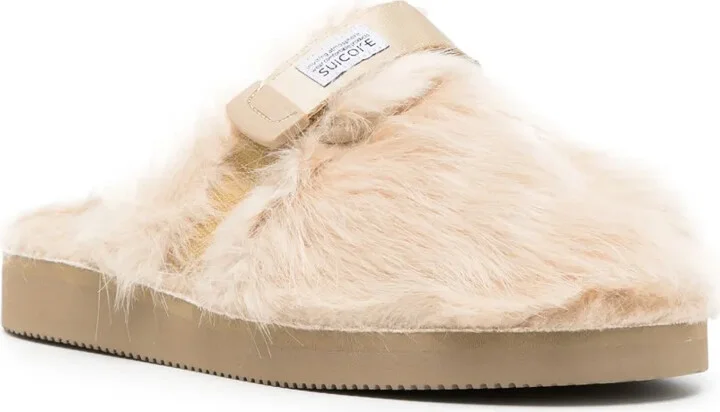 Zavo 2-EU faux-fur slides - Image 2
