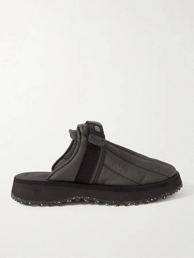 ZAVO-PUFFab Padded Quilted Shell Mules