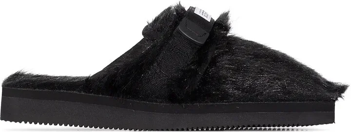 Zavo Zeu faux-fur slippers