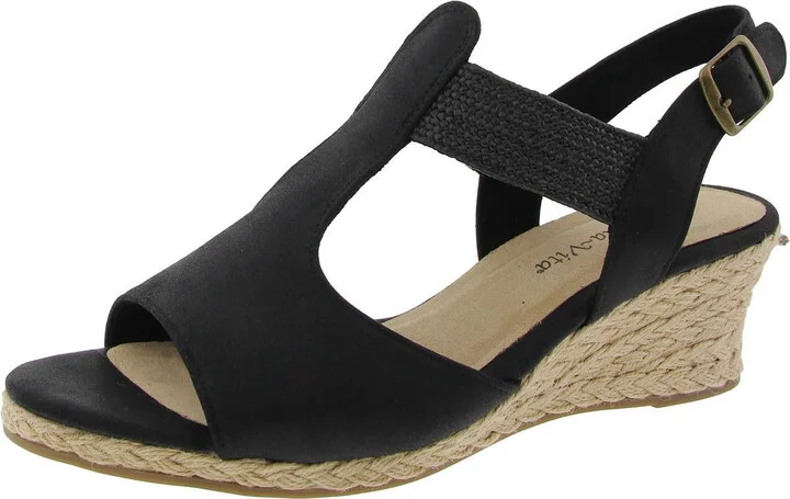 Zayla Womens Strappy Manmade Espadrilles