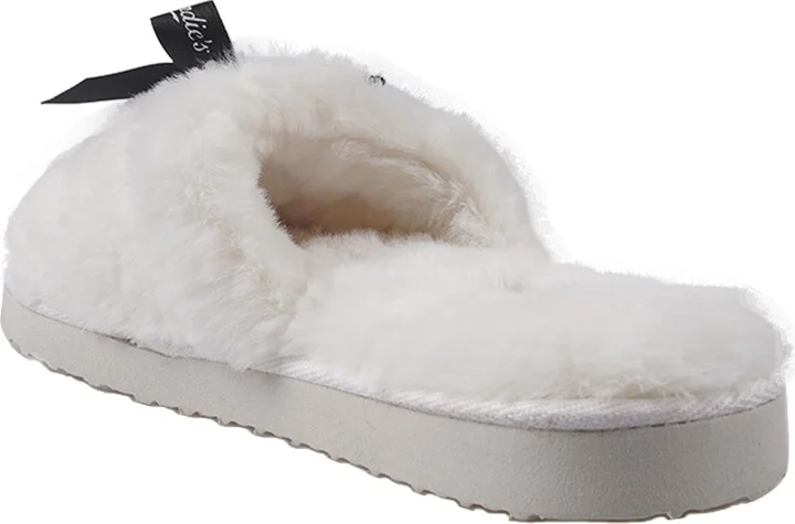 Zazas Faux Fur Slide Sandal - Image 8