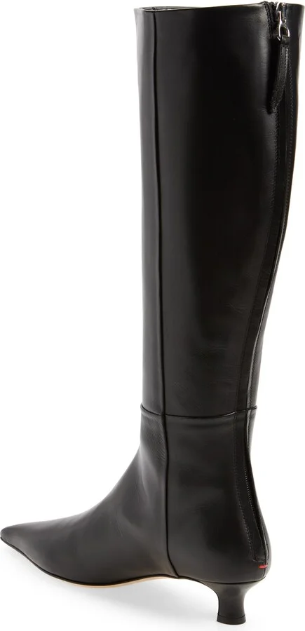 Zazie Kitten Heel Tall Boot - Image 2