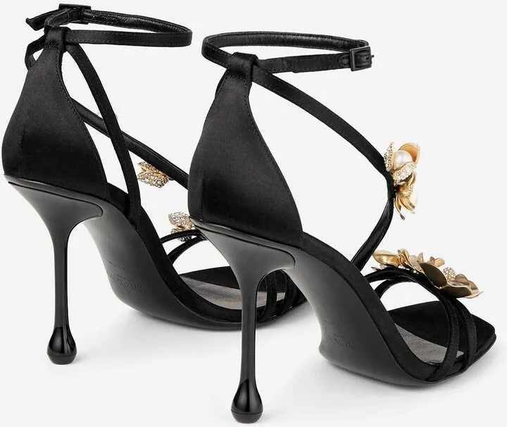 Zea 95 Flower-Embellished Sandals - Image 3