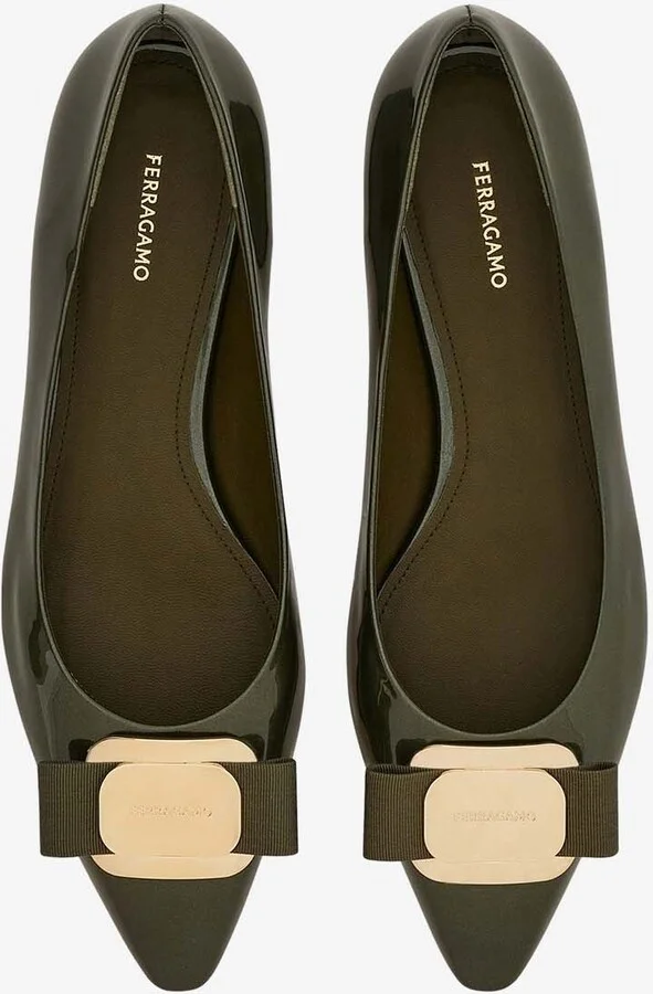 Zea Sam Leather Pointed-Toe Flats - Image 2