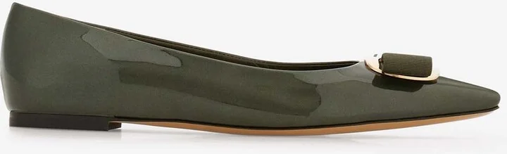Zea Sam Leather Pointed-Toe Flats