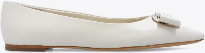 Zea Vara Bow Ballet Flats in Nappa Leather