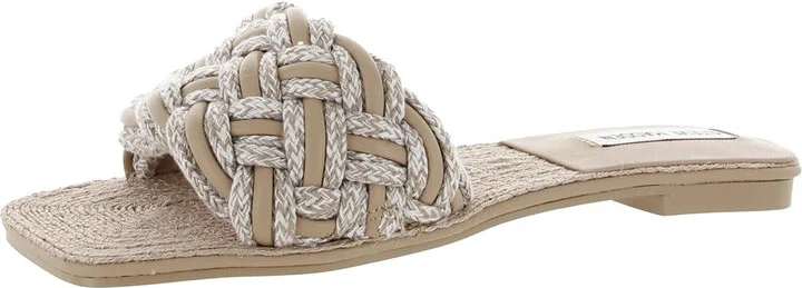 Zeal Womens Flat Slip On Slide Sandals