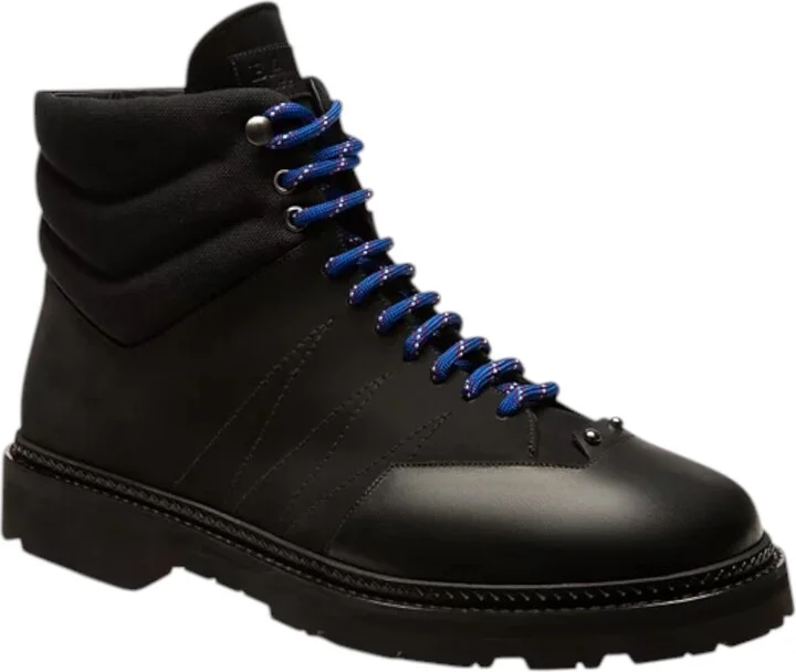 Zeber 6228246 Men's Black Calf Plain Leather Boots